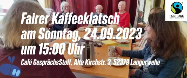 Fairer Kaffeeklatsch